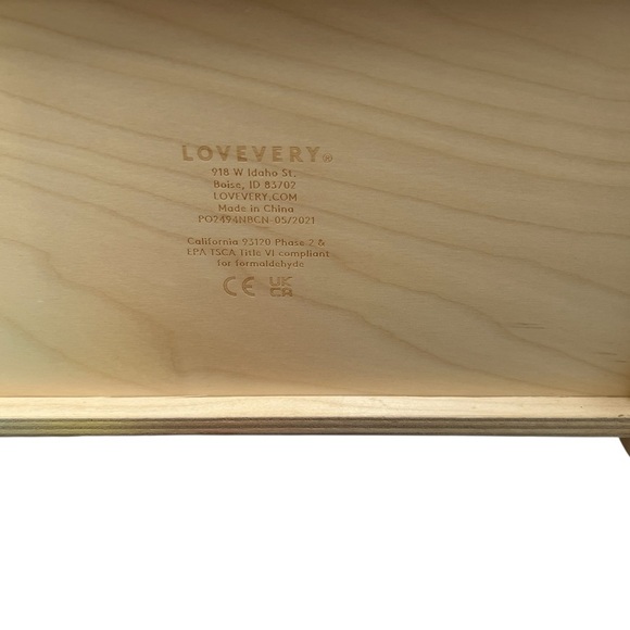 Lovevery Wooden Sensory Box w Colorful Textures Montessori toy analyst guessing - Picture 5 of 5